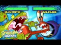 Mr. Krabs Joins the Battle Video Game Arena! 🦀🥊 SpongeBob SquareOff