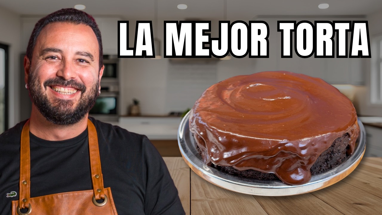 La mejor TORTA DE CHOCOLATE casera | Húmeda y deliciosa | Tulio Recomienda