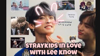 Straykids Loving And Fanboying Over Lee Know 