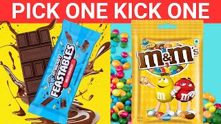 Pick One Kick One | Sweet vs Savory Edition | Food Challenge !
