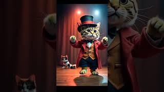 Sweet Magician Cat Dance 😍