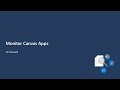 Monitoring the Power Platform Bootcamp S03: Extend Application Insights to Power Apps Canvas Apps