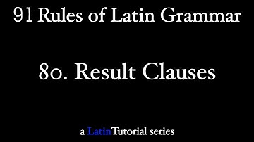 Rule 80: Result Clauses