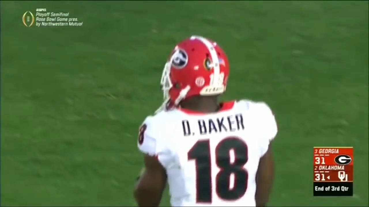 Deandre Baker vs Oklahoma 2018