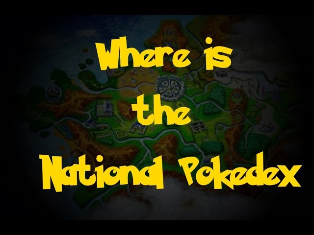Johnstone on X: New video! I Completed the National Pokedex in
