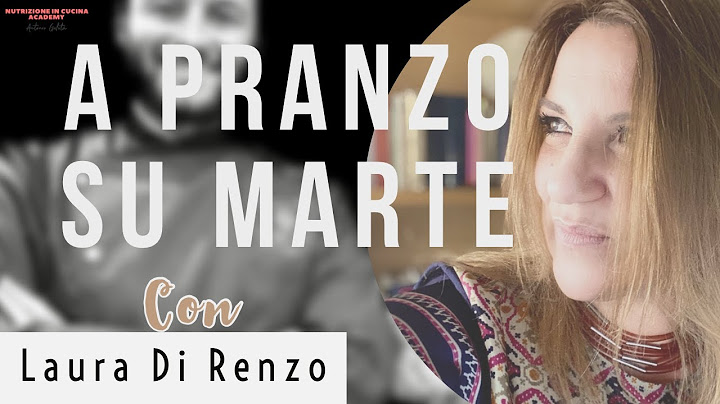 Cosa mangiano gli astronauti ? Andiamo a pranzo su Marte con la Prof.ssa Laura Di Renzo