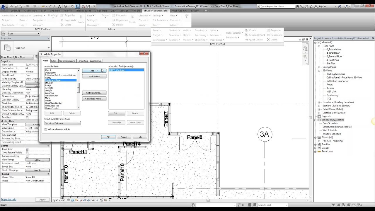 Creating a  Master Bill of Materials