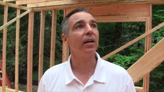 Custom Home Builder Tips - Ceiling Beams & Sheathing - Divak Developers