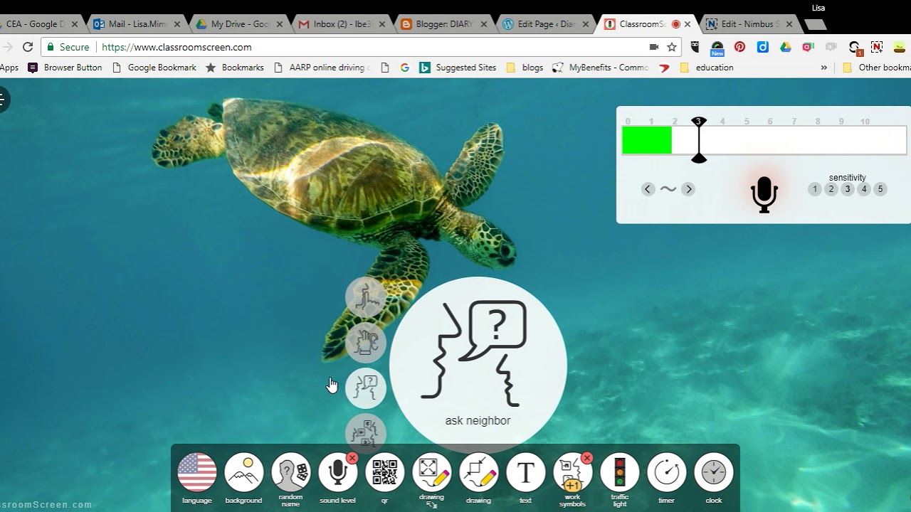 Techfully Yours!: ClassroomScreen.com