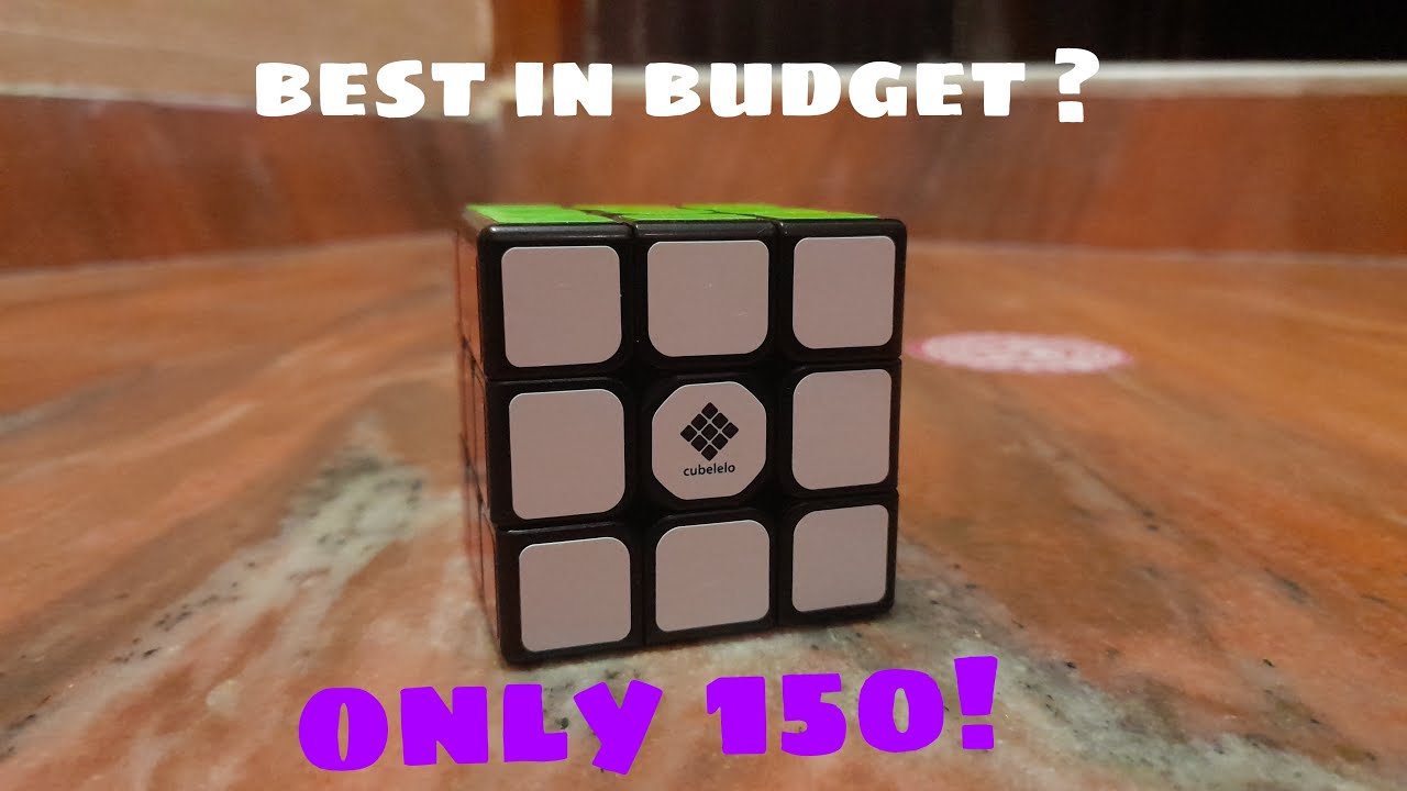 Best in the budget ? cubelelo drift 3x3 black unboxing