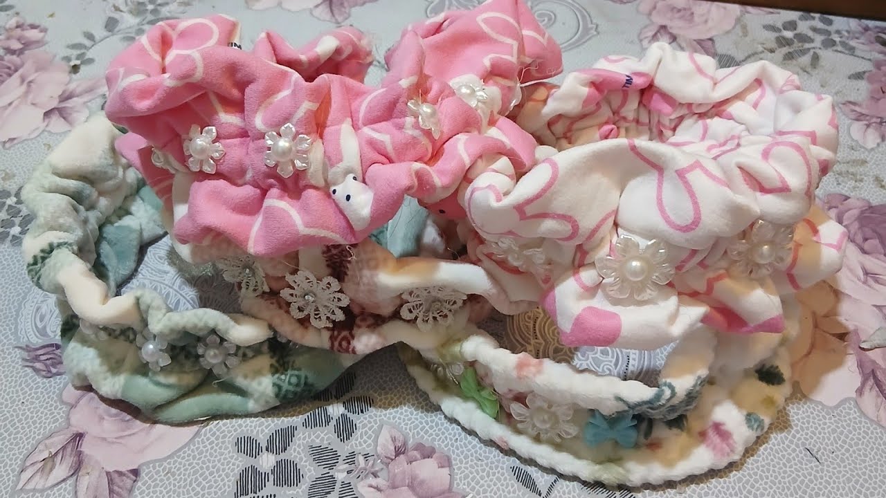 عمل طوق لبنوتك بطريقة سهلة وبسيطة ومش مكلفة 👌 💕 