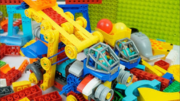 Satisfying Building Blocks Science ASMR How to Make Catapult #2