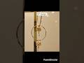 Latest Gold Bali Designs With Weight And Price/ daily wear gold earrings  #dailyweargoldearrings