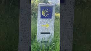 Contando los km para llegar a Santiago de Compostela #traveling #travel #travelvlog #travel #vlog