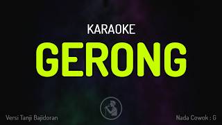 Karaoke Gerong  Nada Cowok 