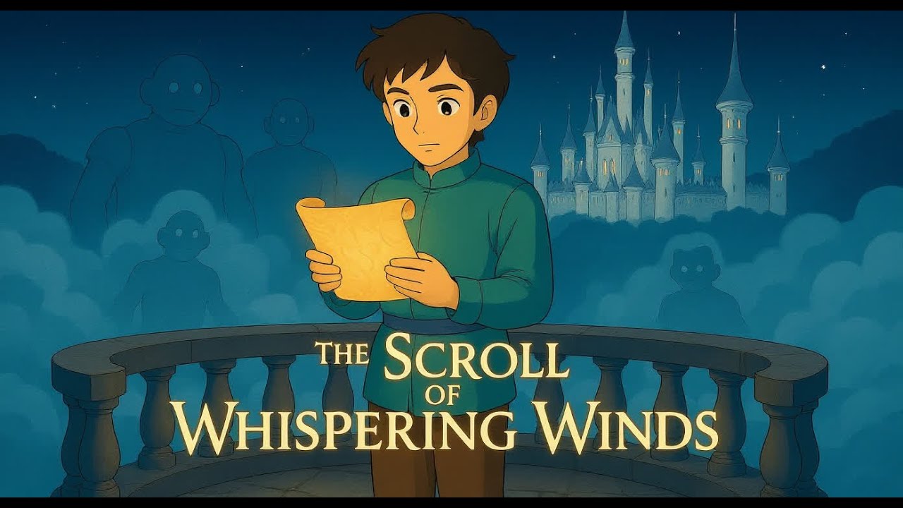 The Scroll of Whispering Winds | A Fairytale of Wisdom and Courage | Animated Story