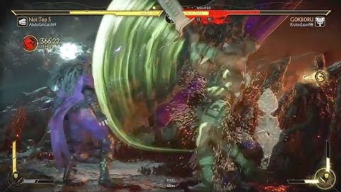 Punished his Wakeup Roll then Whiff Punished his Wakeup U2