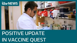 Covid-19 vaccine being developed by Oxford University 'safe and induces immune reaction' | ITV News