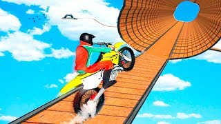 Impossible Bike Stunt Games 2018 3D: Tricky Tracks - Gameplay Android free games screenshot 5