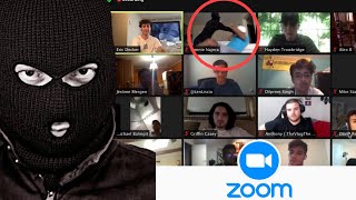 Getting Robbed While On Zoom Call With Airrack Prank