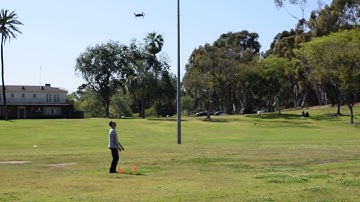 Autonomous 3DR Drone - GPS Waypoints w/ Raspberry Pi (Test #3)