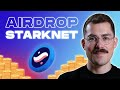 Airdrop starknet comment claim tes tokens strk en 5 minutes