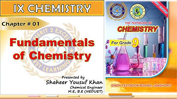 Fundamentals of Chemistry || Chapter 1 Complete || Sindh Board || Class 9 Chemistry || by ykSir