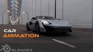 Blender Realistic Car Animation