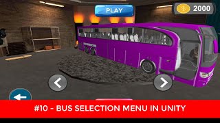 Bus Select Menu #10 | Bus Simulator Android Game Complete Course screenshot 1