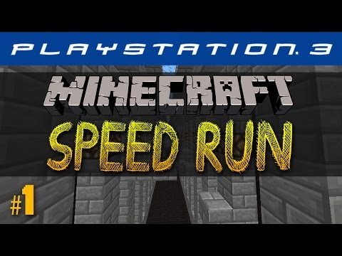 Minecraft PS3 SPEED RUN #1 with Vikkstar (Minecraft