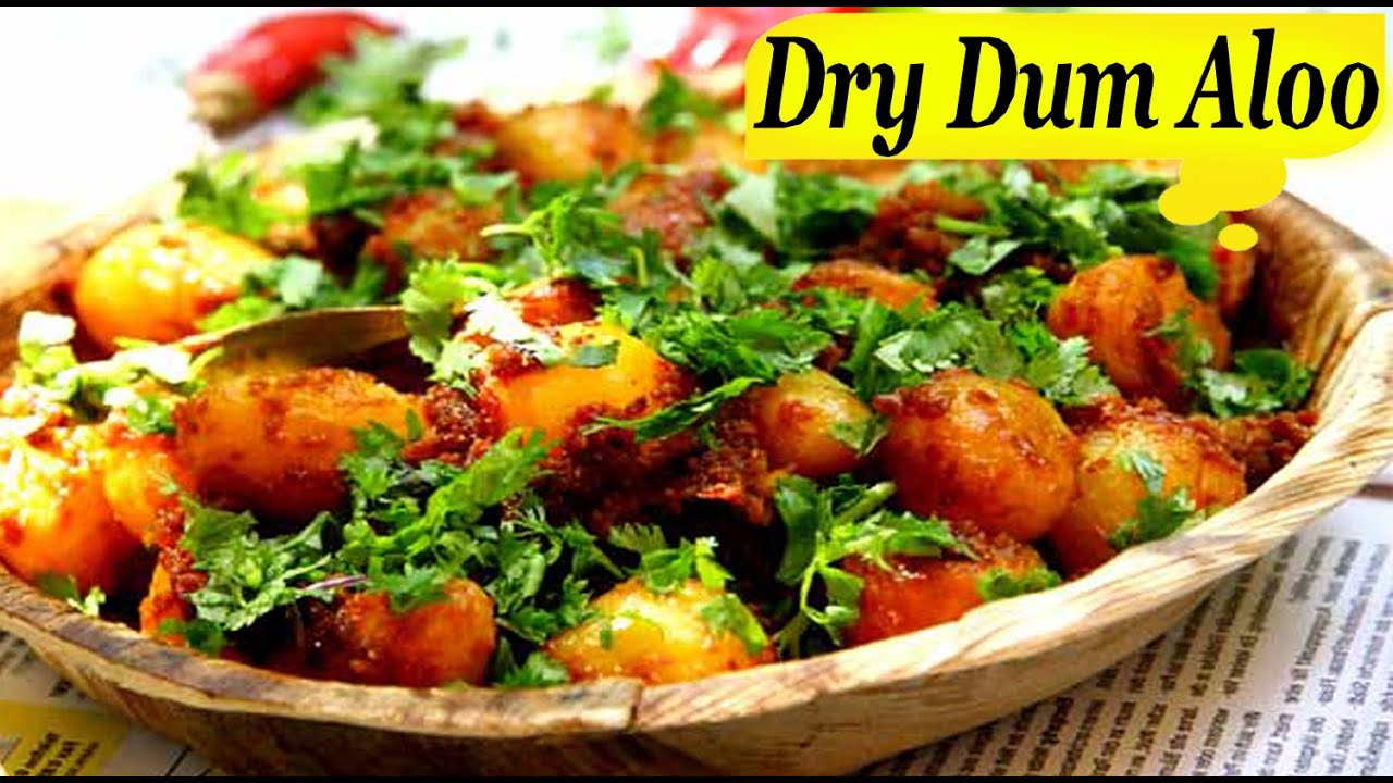 Dry Dum Aloo Recipe North Indian Punjabi Dish New YouTube