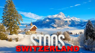 🇨🇭Switzerland's Hidden Gem Stoos and its Swan Lake Marvel Swiss Alps