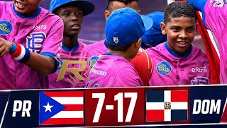 Kids Caribbean Series! Dominican Republic vs. Puerto Rico ⚾️🔥😱⚾️ #baseball #MLB
