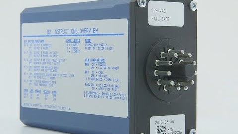 How To Set Up A Reno Model BX Detector