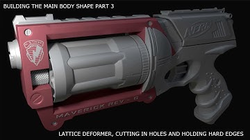 Maya/Zbrush HardSurface 04 Modeling The Main Body P03