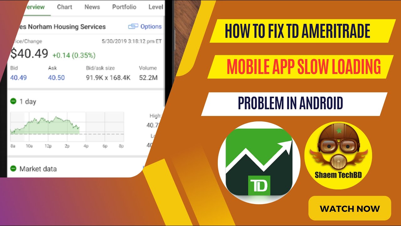 How to Fix TD Ameritrade Mobile App Slow Loading Problem