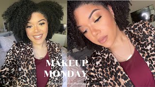 MAKEUP MONDAY SERIES - GRWM IN A BLACKOUT ! NATURAL GLAM