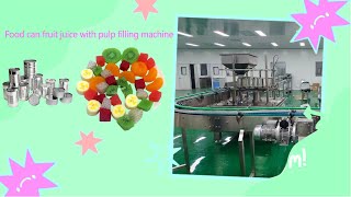 Good Quality Food Can Fruit Juice With Pulp Filling Machine- Higee Machinery Juice Canning Machine