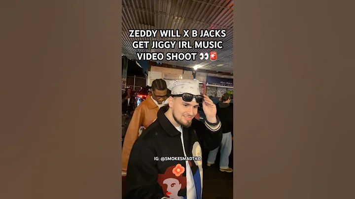ZEDDY WILL X B JACK$ GET JIGGY IRL 👀 #zeddywill #funnyvideos #viral