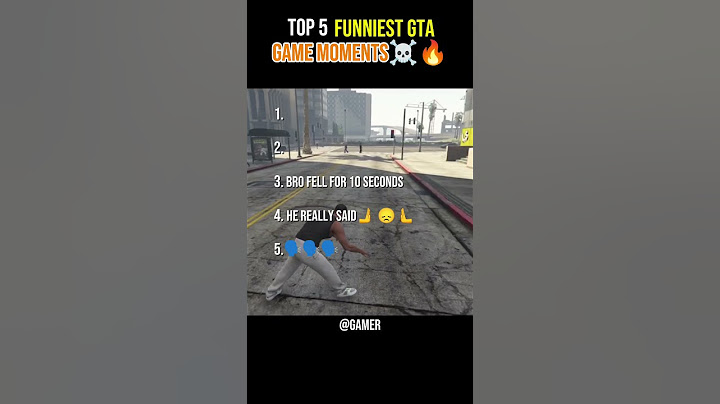 Top 5 Funniest GTA Game Moments💀🔥 #shorts #funnyvideos #gta #gtafails