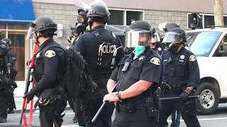 Unedited coverage of george floyd protests in downtown san jose . got
tear gassed! it hurts folks! please support local journalism and
channels bring...