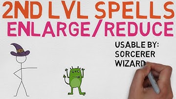 2nd Level Spell #25: Enlarge/Reduce (5E)