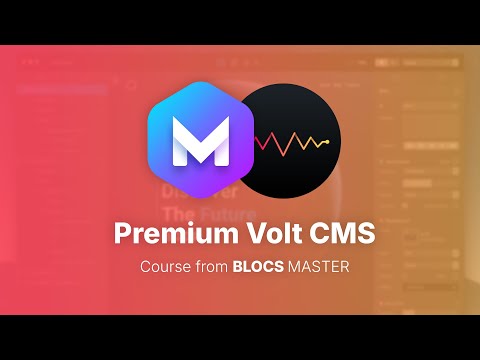 Blogging with Blocs App - Volt CMS Course Preview