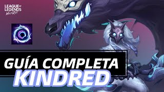 GUÍA COMPLETA DE KINDRED EN WILD RIFT: HABILIDADES, BUILDS, PRO TIPS, JUGABILIDAD Y MÁS.