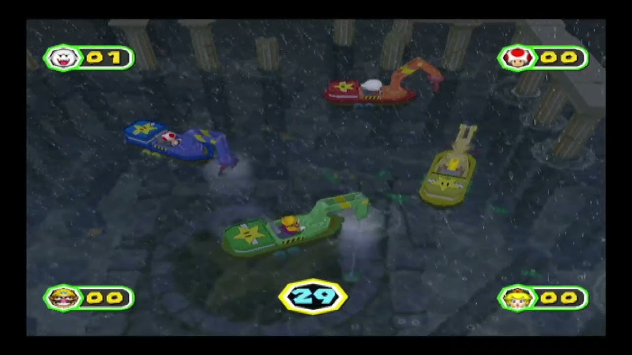 Mario Party 6- Treasure Trawlers (Night)