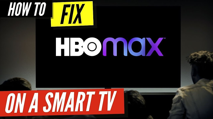 How do I reset my HBO Max on my smart TV?