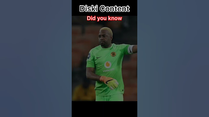 Did you know that Kaizer chiefs never lost any match since the return of Itumeleng Khune