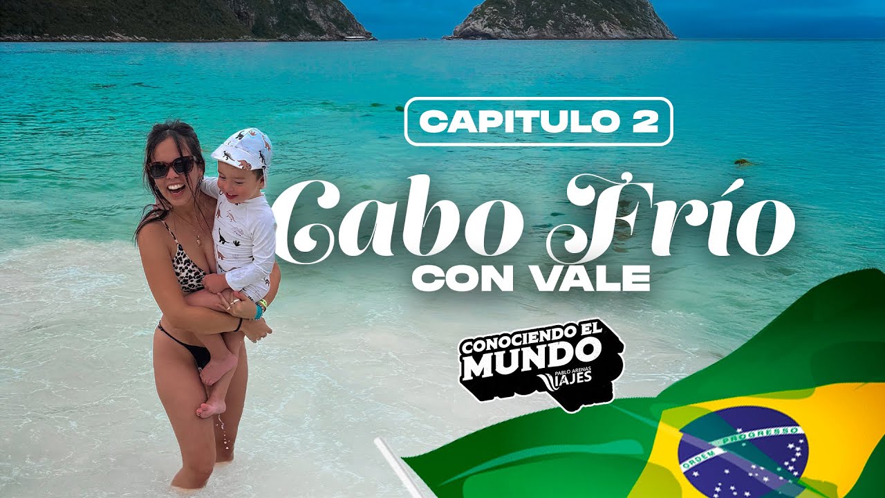 #ConociendoElMundo 🌎 con Vale | Capitulo 2 | Cabo Frío, el caribe brasilero 🇧🇷
