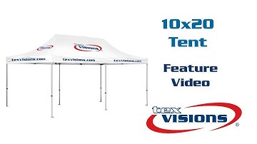 10x20 Tent Assembly - Tex Visions