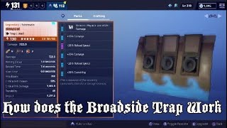 Fortnite Stw New Broadside Trap, How Does It Work?